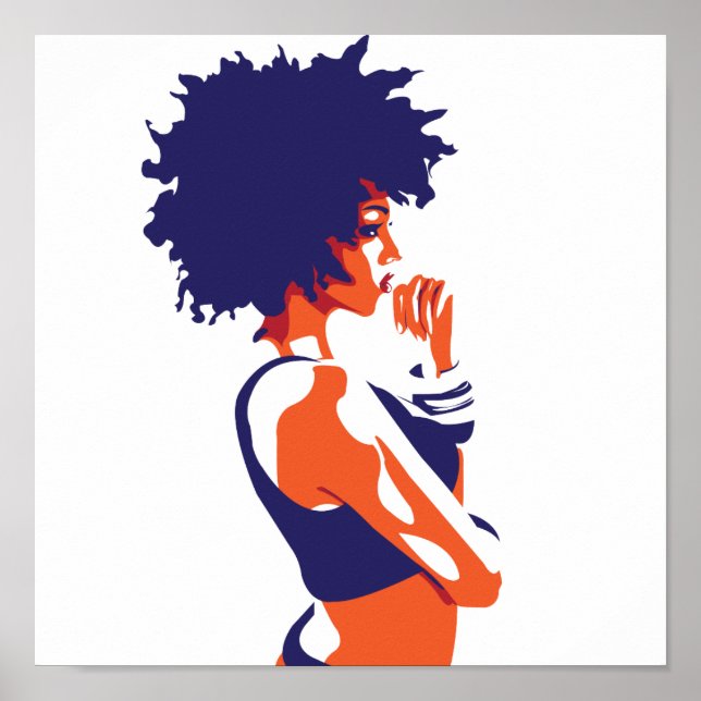 Der Denker drucken Poster (Vorne)