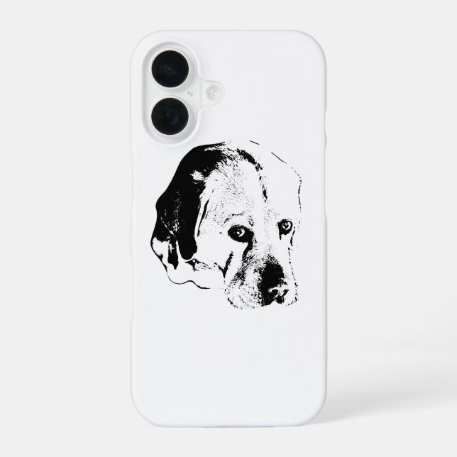 Der Denker iPhone 16 Hülle (Rückseite)