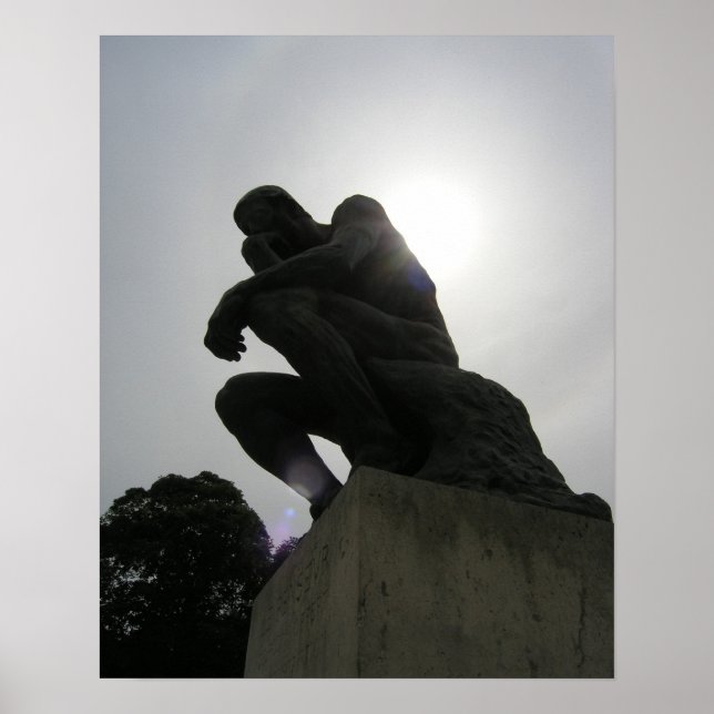 Der Denker Poster (Vorne)