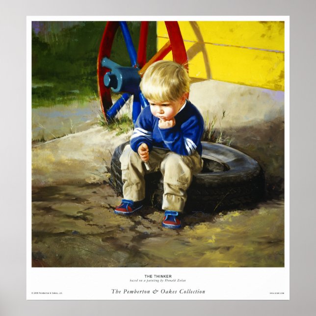 Der Denker Poster (Vorne)
