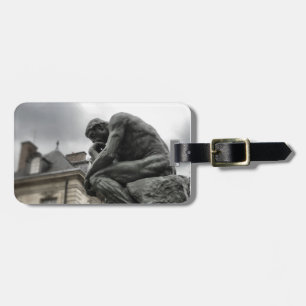 Der Denker Rodin Paris Skulptur Gepäckanhänger