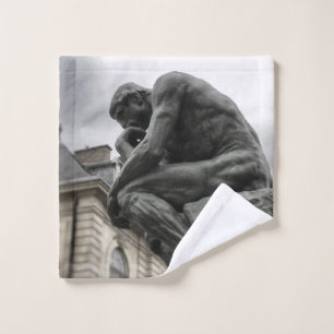 Der Denker Rodin Paris Skulptur Waschlappen
