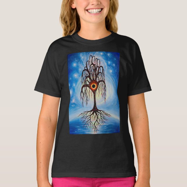 Der depressive Baum des Geistes T-Shirt (Vorderseite)