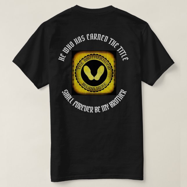 DER, DER DEN TITEL ERHALTEN HAT - WIRD NICHT MEIN T-Shirt (Design Rückseite)