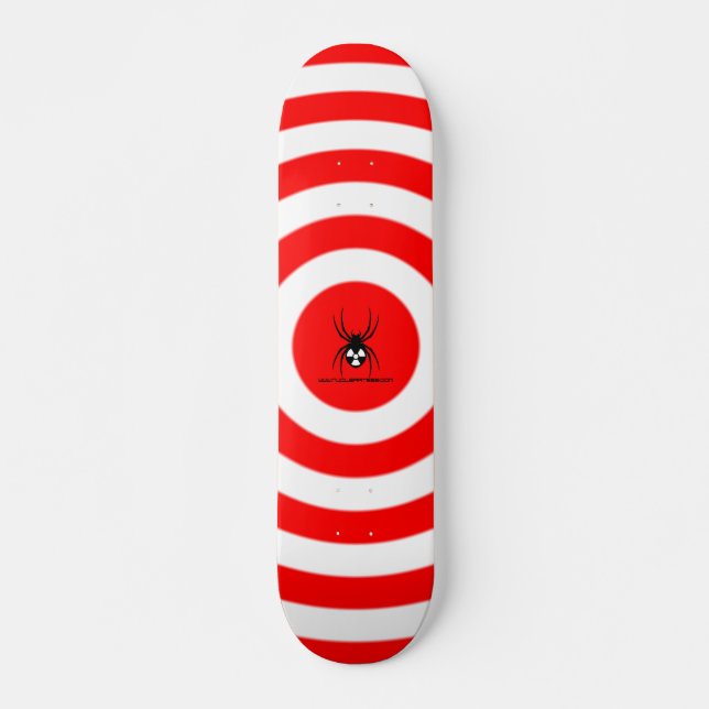 "Der Der Hut-" Skateboard Katze (Vorne)