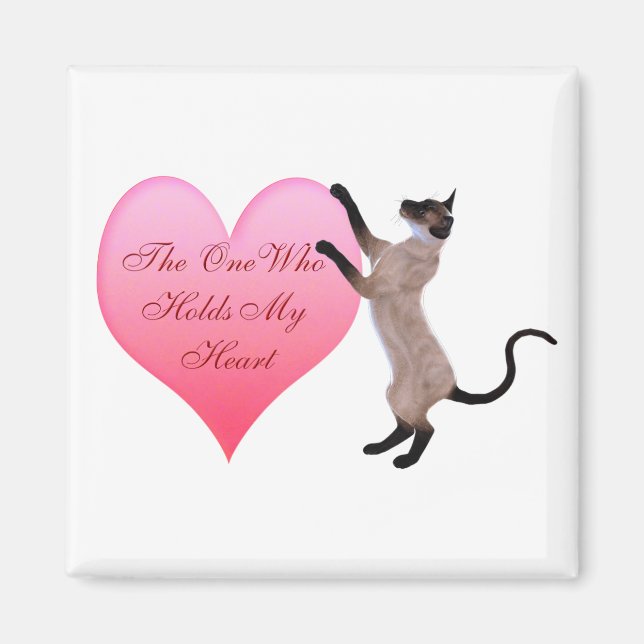 Der, der mein Herz Magnet hält (Vorne)