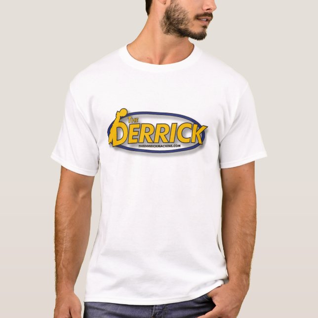 Der Derrickkranmaschine Kniesehnen-Entwicklung T-Shirt (Vorderseite)