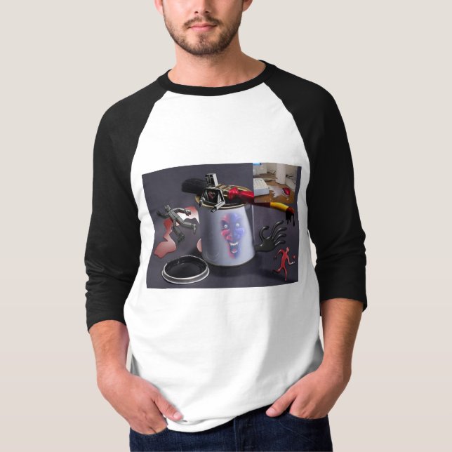 Der Des Spillers Deckel T-Shirt (Vorderseite)