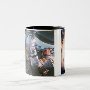Der Desaster Apollo 1 Zweifarbige Tasse