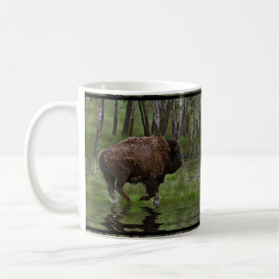 Der Designer von Buffalo & Forest Bison-Lover Kaffeetasse