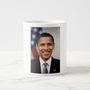 Der designierte US-Präsident Barack Obama Jumbo-Tasse