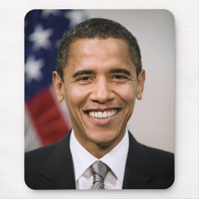 Der designierte US-Präsident Barack Obama Mousepad (Vorne)