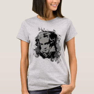 Der deutsche Komponist Beethoven Klassik. T-Shirt