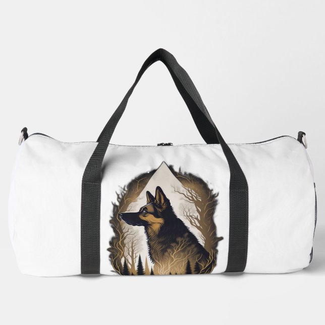 Der Deutsche Schäferhund 003 Duffle Bag (Vorderseite)