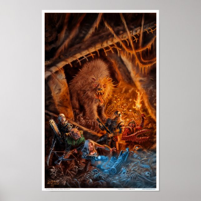 Der Devi-Bären-Den Poster (Vorne)