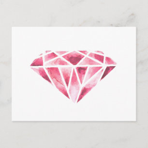 Der Diamant Postkarte