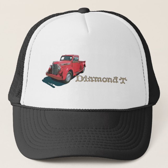 Der Diamant T 201 Truckerkappe (Vorderseite)