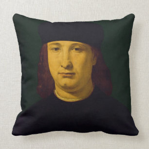Der Dichter Casio, c.1495-1500 (Öl auf Platte) Kissen
