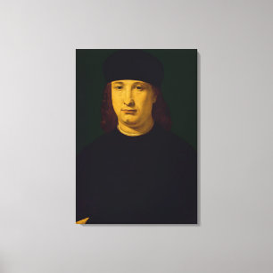 Der Dichter Casio, c.1495-1500 (Öl auf Platte) Leinwanddruck