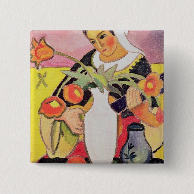 Der Dichtungskitt Player, 1910 Button (Vorderseite)