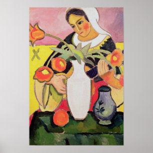 Der Dichtungskitt Player, 1910 Poster