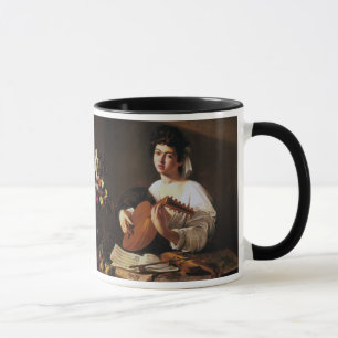 Der Dichtungskitt-Spieler, Caravaggio Tasse