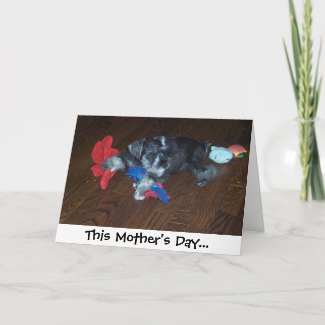 Der dieser Tag der Mutter… Karte (Vorderseite)