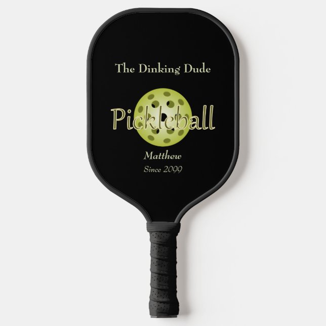 Der Dinking Typ Couple Pickleball Ball Pickleball Schläger (Vorderseite)