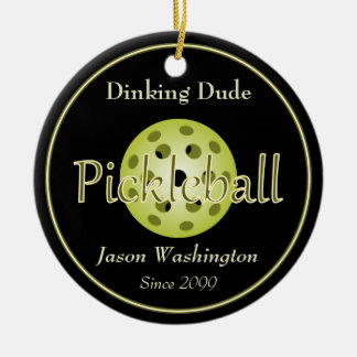 Der Dinking Typ Typ Pickleball Ball Keramik Ornament