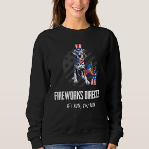 Der Direktor des Feuerwerks, wenn ich Sie leite, l Sweatshirt