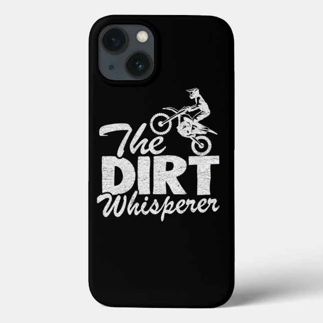Der Dirt Whisperer Dirt Bike Funny Motocross Case-Mate iPhone Hülle (Rückseite)