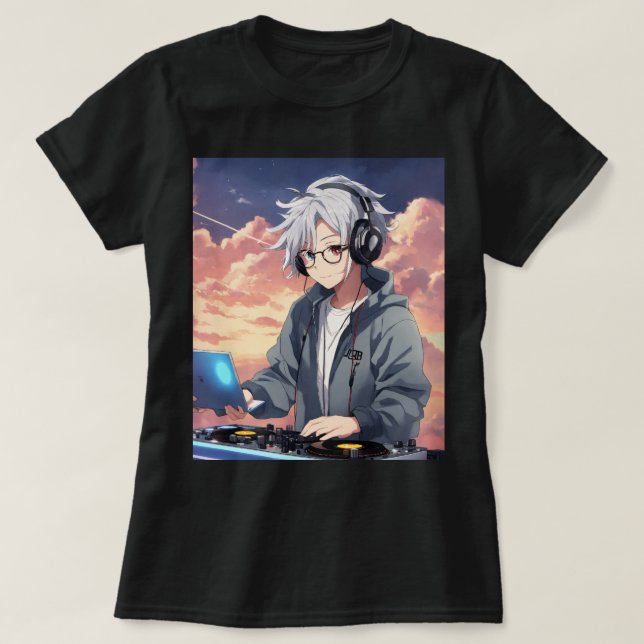 Der DJ-T - Shirt ist in der Regel mit einem schlan (Design vorne)