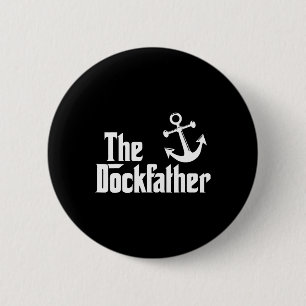 Der Dockvater Funny Boat Vater Capt Button