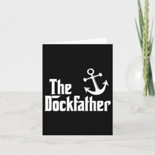 Der Dockvater Funny Boat Vater Capt Karte