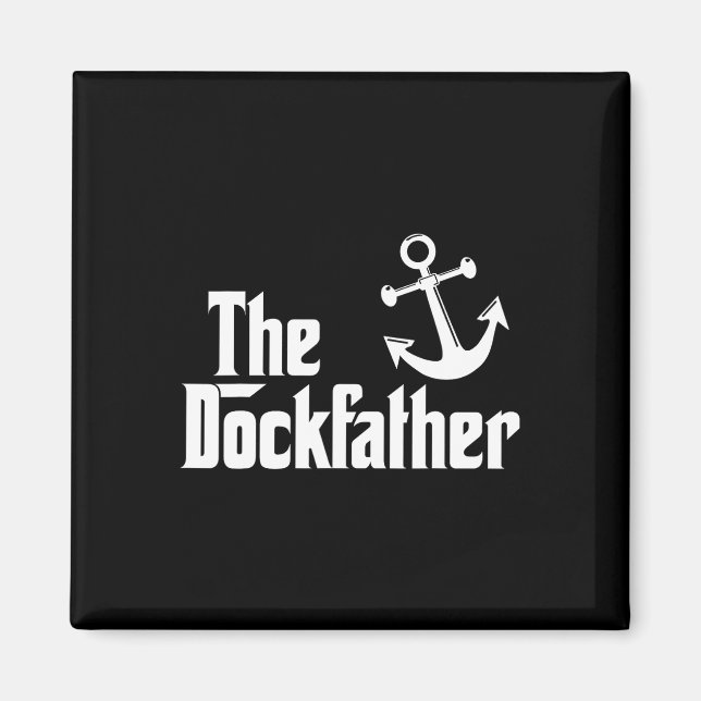 Der Dockvater Funny Boat Vater Capt Magnet (Vorne)