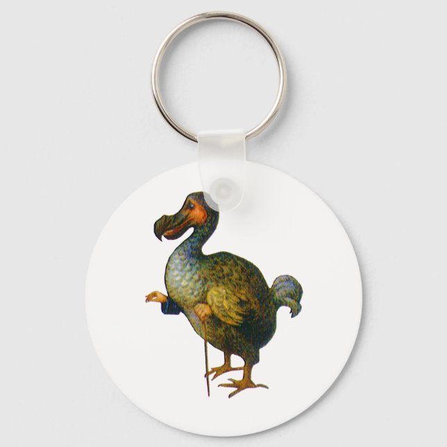 Der Dodo Bird Schlüsselanhänger (Vorderseite)