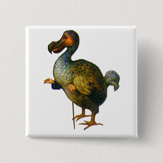 Der Dodo-Vogel Button (Vorderseite)