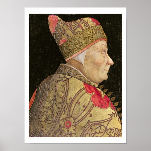 Der Doge Francesco Foscari, 1460 Poster (Vorne)