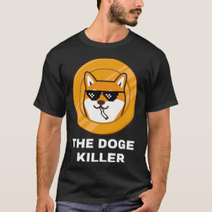 Der Doge Killer Shiba Inu Token Coin Shib Crypto H T-Shirt