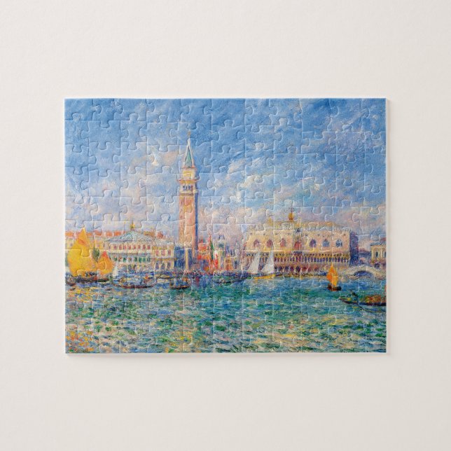 Der Dogenpalast, Venedig von Renoir Puzzle (Horizontal)