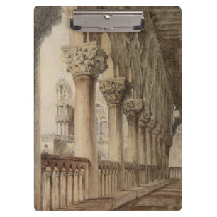 Der Dogenpalast (von John Ruskin) Klemmbrett