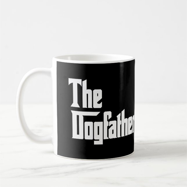 Der Dogfather II Kaffeetasse (Links)