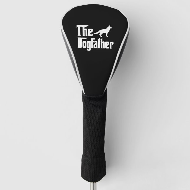 Der Dogvater der deutschen Schäferkunst Golf Headcover (Vorderseite)