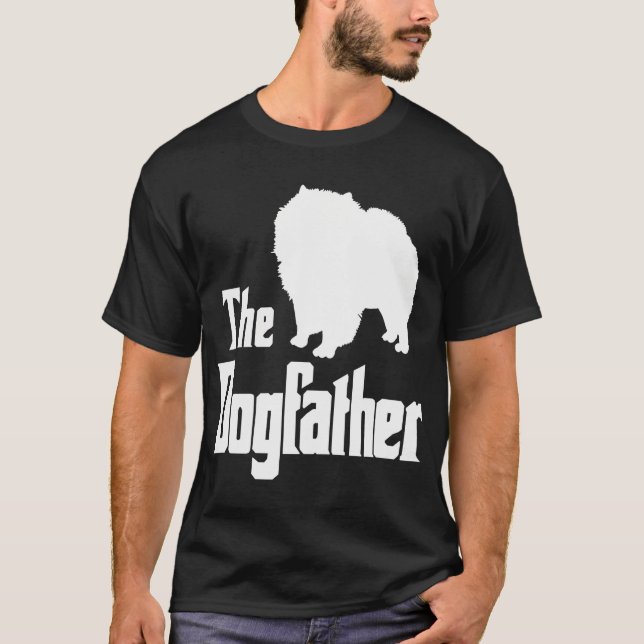 Der Dogvater - Funny Dog Geschenk Funny Chow Chow  T-Shirt (Vorderseite)