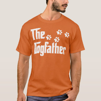 Der Dogvater Funny Vater ist Tag Vintag T-Shirt