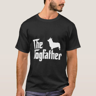 Der Dogvater für Corgi Liebhaber Corgi Lover Gesch T-Shirt