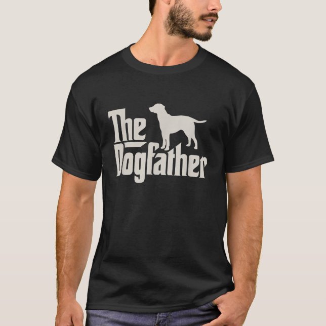 Der Dogvater Labrador T-Shirt (Vorderseite)