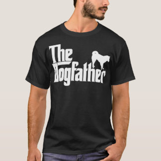 Der Dogvater Sibirischer Husky-Hund-Vater-Vater T-Shirt