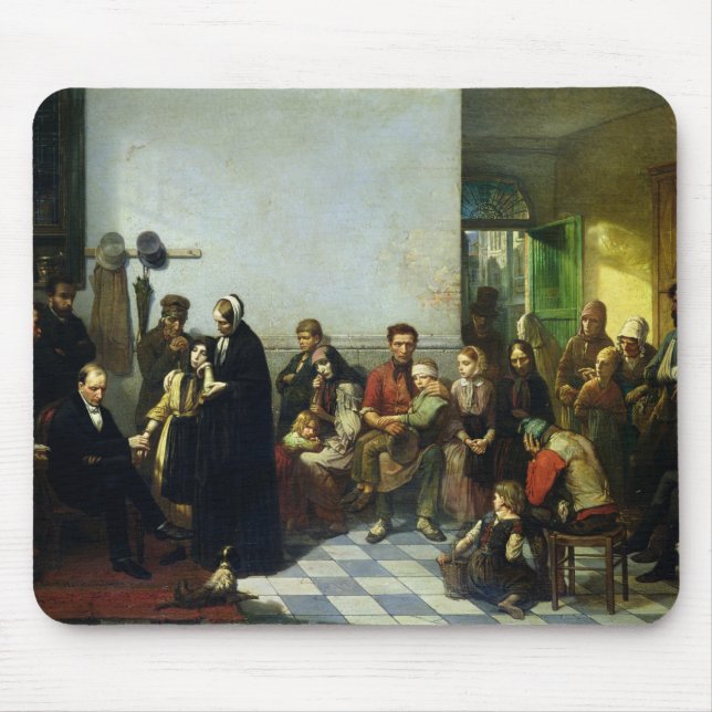 Der Doktor für die Armen Mousepad (Vorne)