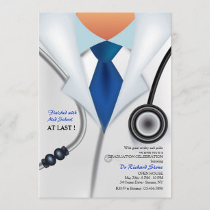 Der Doktor Is In Invitation Einladung